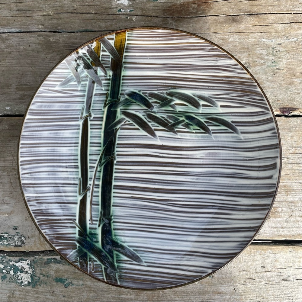 UCAGCO Bamboo handcrafted dinner plate